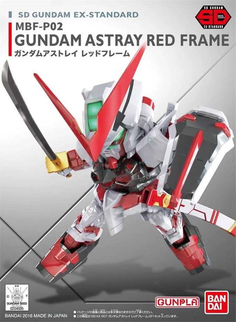 BANDAI - アニメ Bandai Gundam zestaw modeli do składania figurka Anime