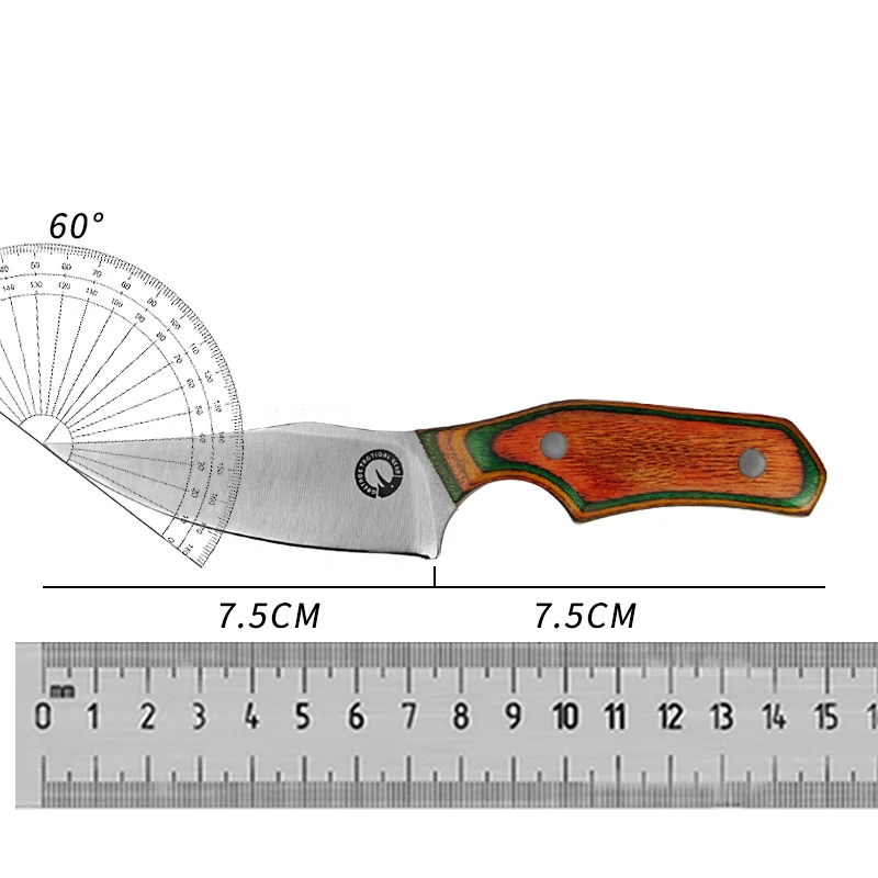 Portable Fixed Blade EDC Knife 6