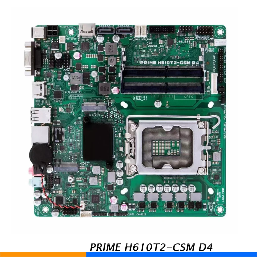 All-in-One Motherboard For ASUS PRIME H610T2-CSM D4 ITX MINI 3 All-in-One Motherboard For ASUS PRIME H610T2-CSM D4 ITX MINI