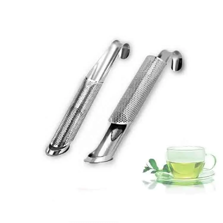 Plastic Tea Infuser with Built-In Plunger, Healthy, Intense Flavor, Reusable Tea Bag, & coffee Strainer, Swirl, Steep