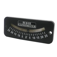 25-0-25 Inclinometer Mini Protractor Level for Off-Road Vehicle, Jeep, Truck, RV, Camper, Trailer, or Boat 2