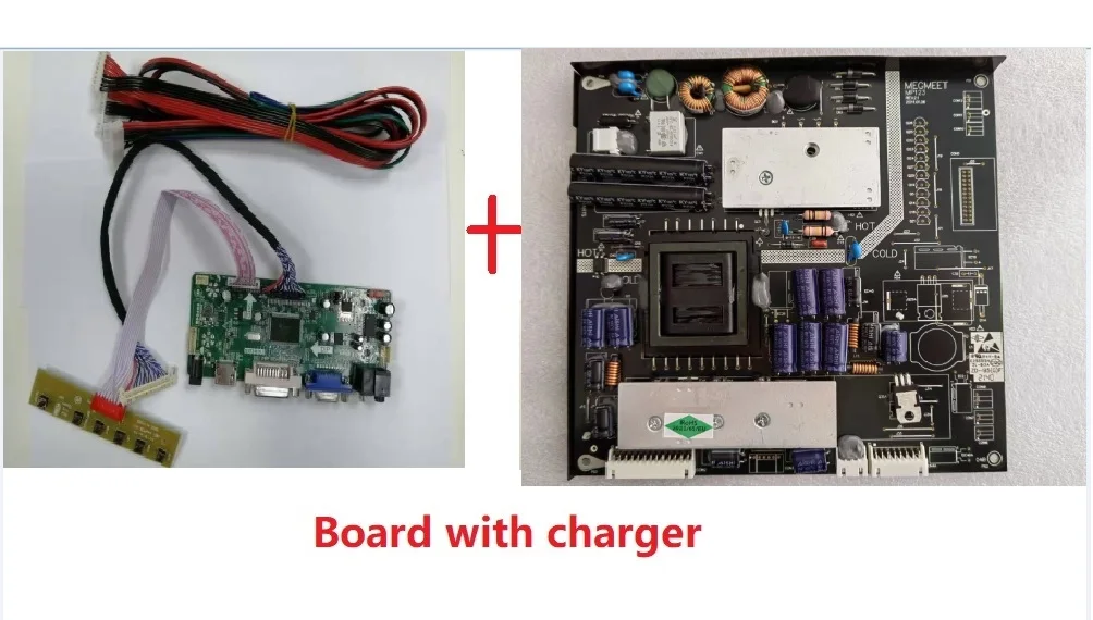 Kit de Placa Controlador Lcd para Lm240wu2-slb1 1920×1200 Hdmi Mais Dvi Vga Lcd Led Placa Motorista Tela