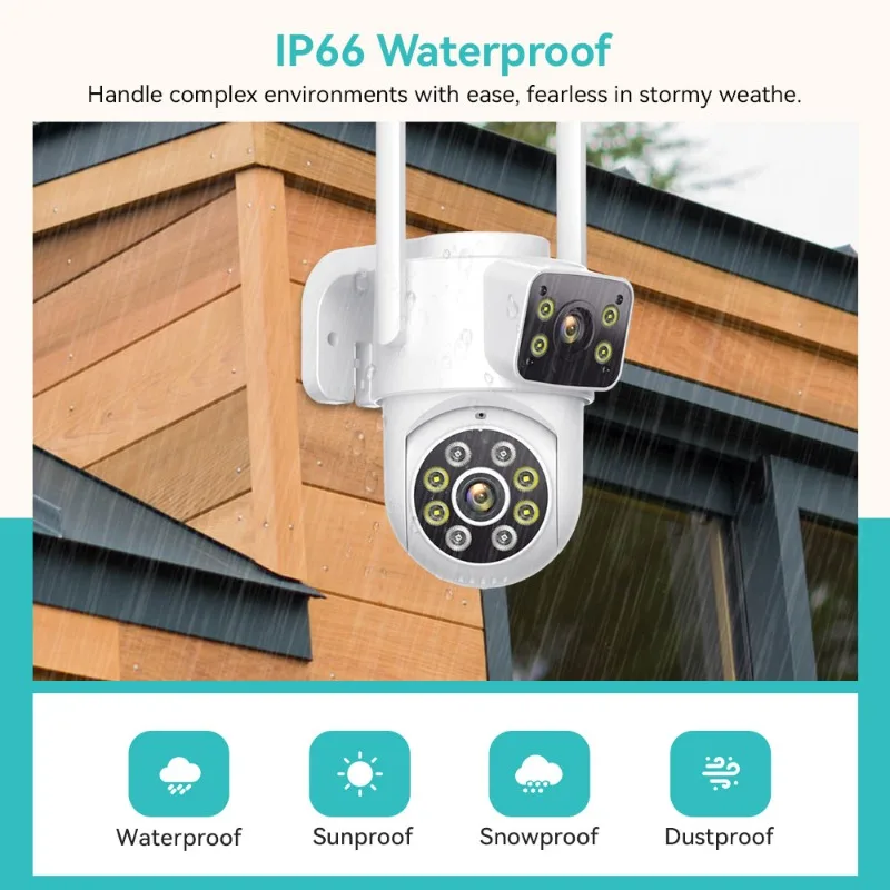 نظام مراقبة لاسلكي 8MP فاخر