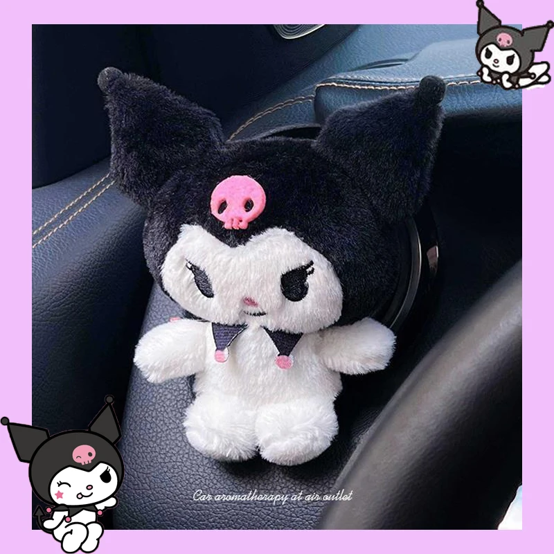 

Sanrio Kawaii Kuromi украшение для автомобильного выхода воздуха с зажимом симпатичный мультяшный стиль автомобильные ароматные таблетки в стиле девушки автомобильный освежитель воздуха