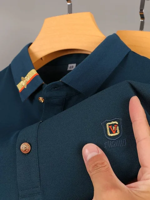 Bee Embroidery Polo Shirt | Joules Bee Polo Shirt | Cotton Polo Bee | Men  Polo Shirt Bee - Polo Shirts - Aliexpress