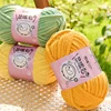 100g/Roll 68 Meters 6mm Polyester Yarn for DIY Sweater Scarf Warm Soft  Knitting&Crocheting Handmade Shiny Thread Thick Yarn 3