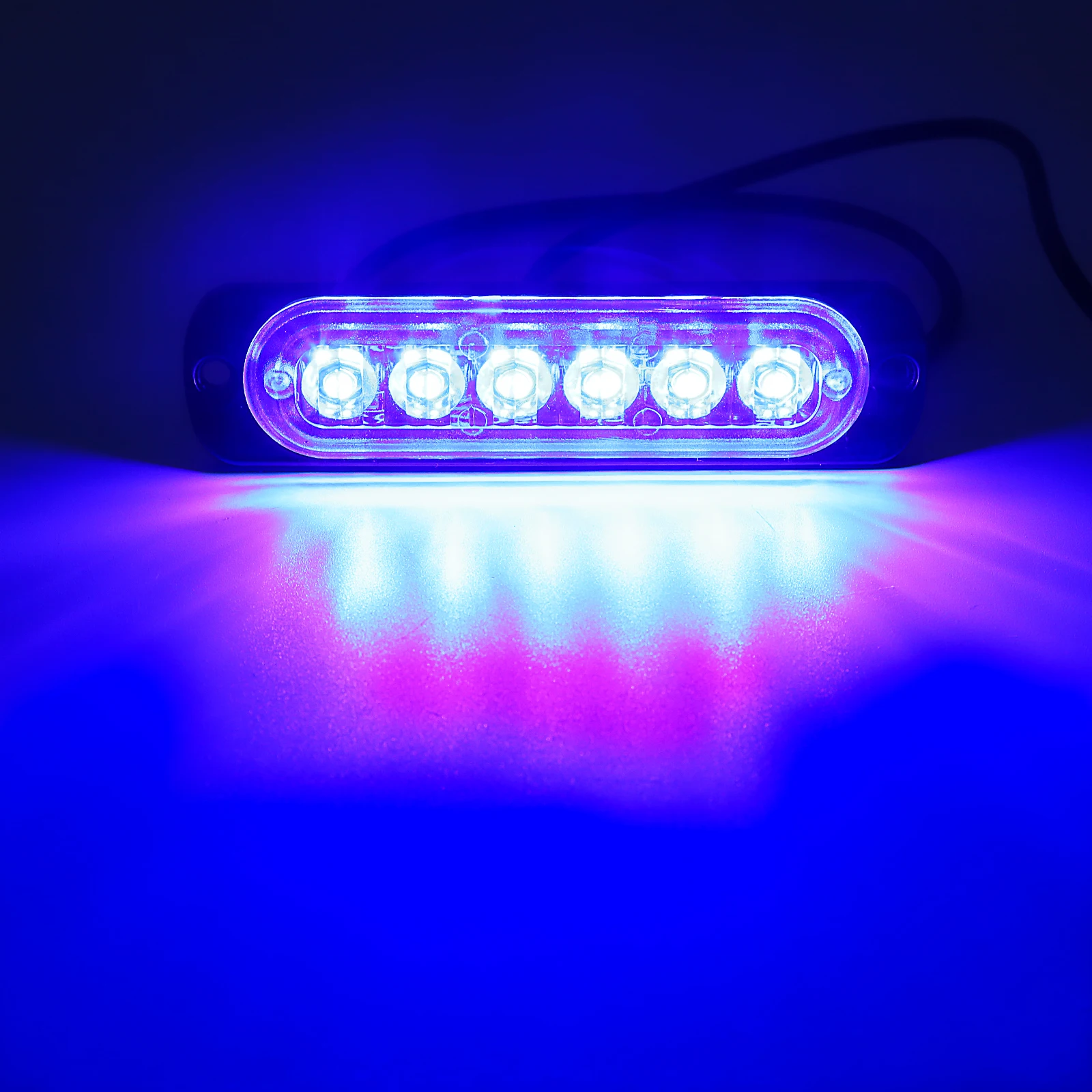 6led Ámbar Luz Estroboscópica De Emergencia Para Auto Camión | Cuotas