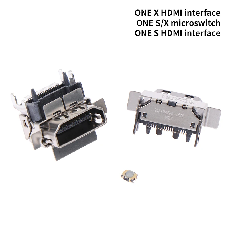 

Заменить аксессуары для Xbox One S/X HDMI совместимый разъем интерфейса для Xbox ONE S/X Microswitch порт разъем