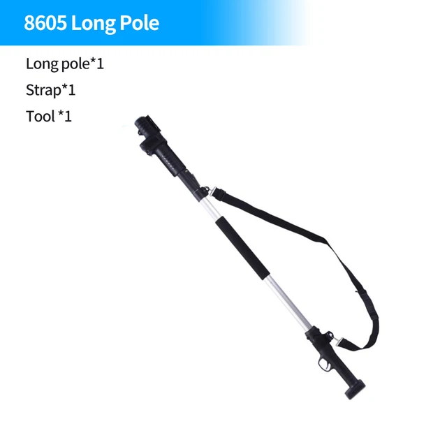 All scissors extension rods that can be used with long rods have