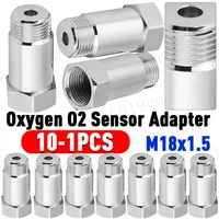 10-1PCS M18x1.5 Car CEL Fix Check Engine Ligh Eliminator Automotive O2 Sensor Protective Shell Adapter Converter Auto Parts 1