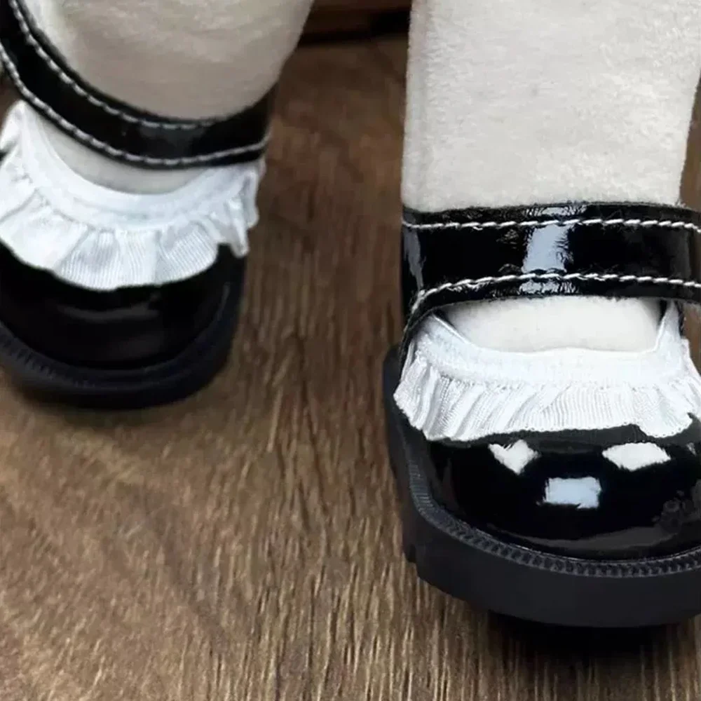 

Кукольная обувь из хлопка, 5 см, подходит для кукол 20 см, 14 дюймов, обувь из искусственной кожи на шнуровке для кукол, русские аксессуары для кукол ручной работы «сделай сам»