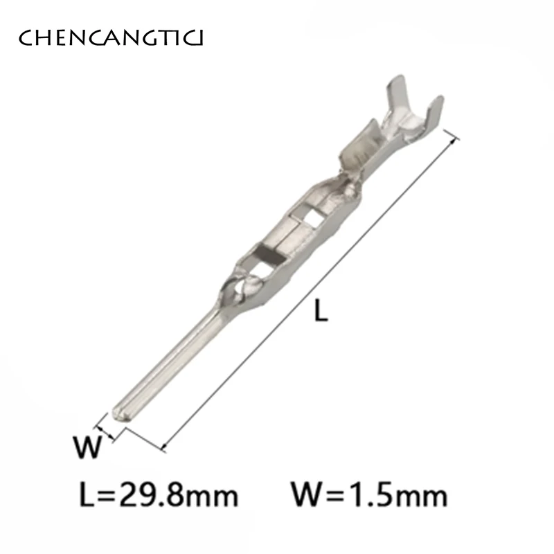 Terminal connector 20 Pcs 1.5/2.8MM FCI Tyco Auto Crimping Wire Terminal Copper Contact Male Female Pins 211cc2s1120 211cc2s1160p 211CL3S2160