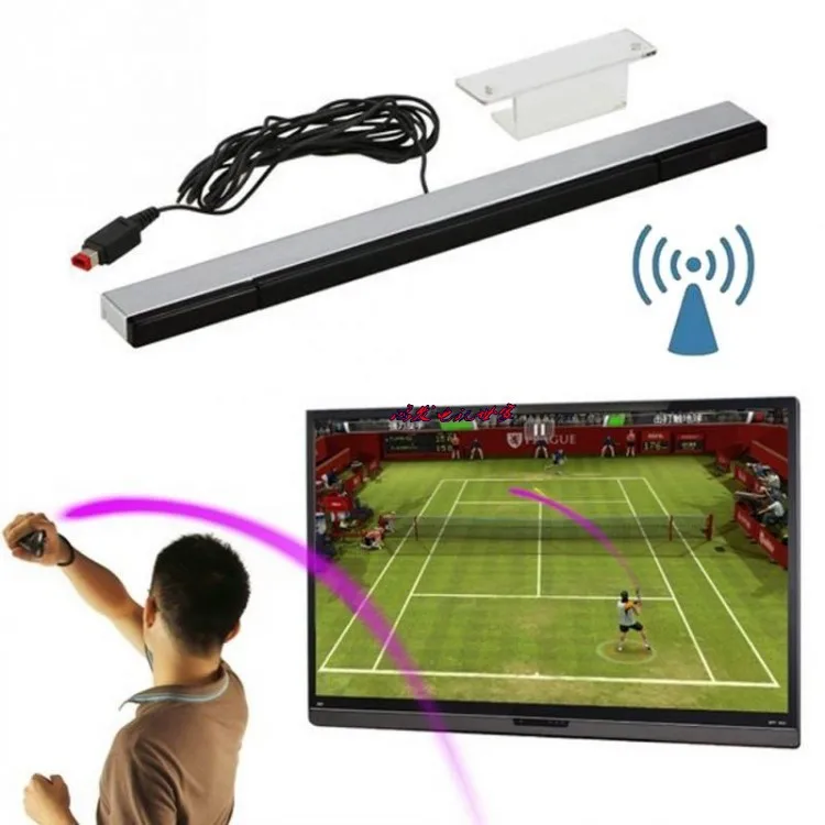2022 Wii Sensor Bar Wired Receivers IR Signal Ray USB Plug Replacement
