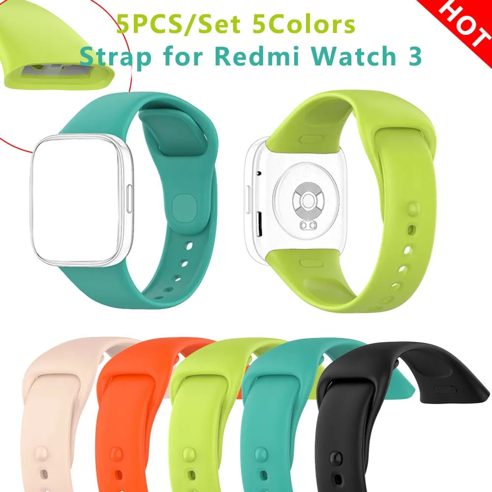 Silicone Watch Band Strap for Smartwatch – Comfortable Wristband Bracelet Accessory
