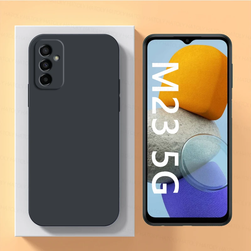 Per Samsung Galaxy M23 5G Custodia Galaxy M13 M23 M33 M53 Cover Tpu Cover Posteriore In Silicone Liquido Antiurto Samsung Galaxy M23 5G
