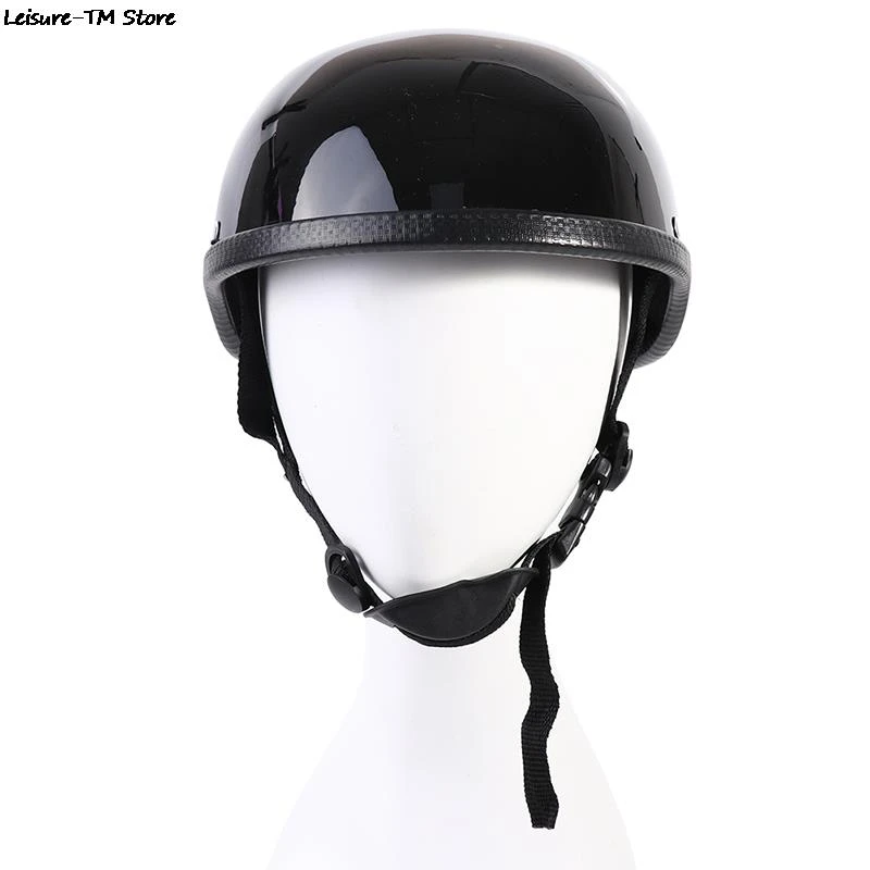 Heel veel goeds Glimp Gedetailleerd Motorhelm Vintage Half Gezicht Helm Voor Mtb Fiets Cruiser Scooter Casco| |  - AliExpress