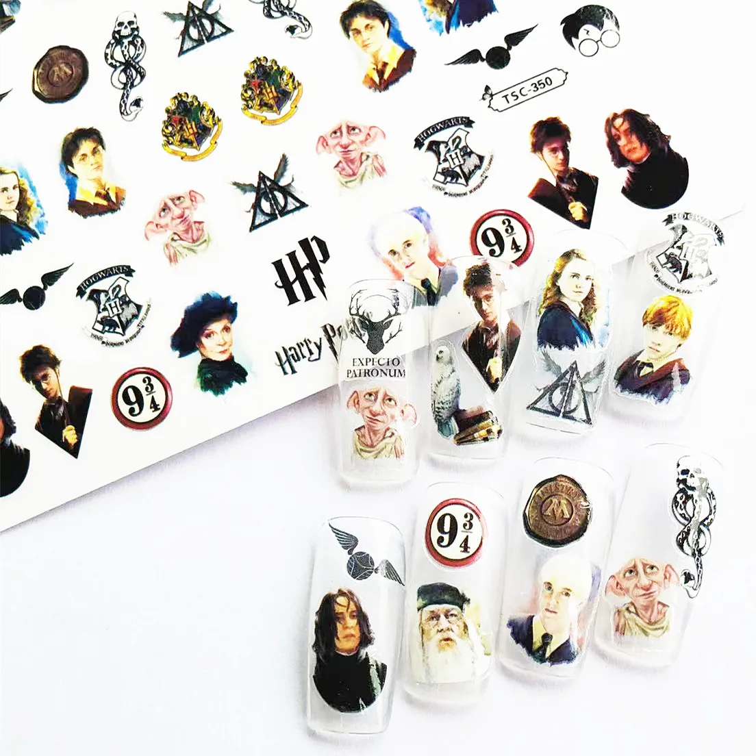 TSC-350 hot anime slider 3d nail art stickers decal template diy nail tool decorations nail stickers nail art tools nail art decoration nail decals