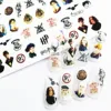 TSC-350 Hot anime slider 3d nail art stickers decal template diy nail tool decorations 1