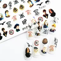 TSC-350 Hot anime slider 3d nail art stickers decal template diy nail tool decorations 1