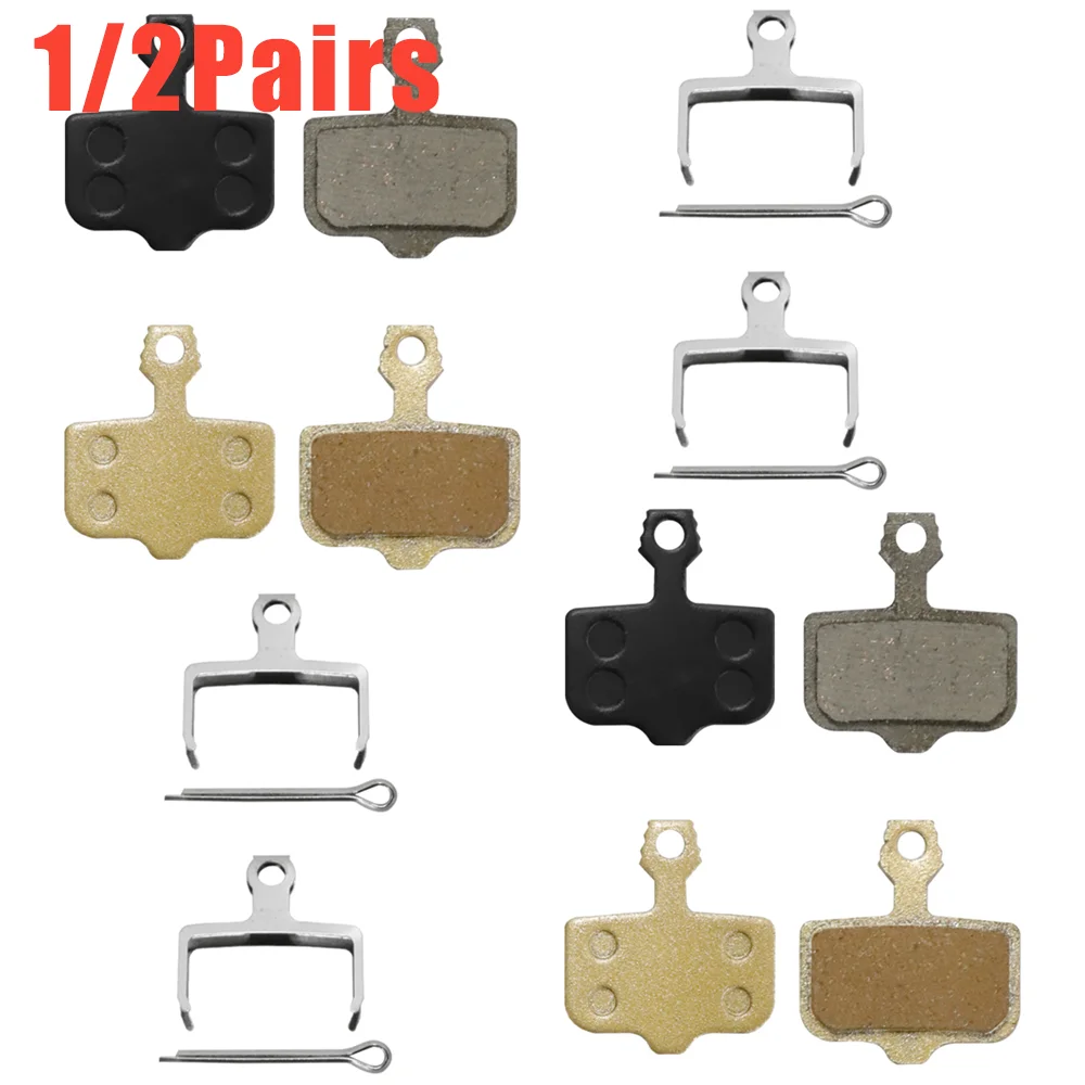 1/2 Paia Pastiglie Freno A Disco Set Pastiglie Semi-Metalliche Per Avid Elixir Juicy Bb5 Bb7 Sram Xo Bicicletta Bici Elettrica-Bici Parti Di Ciclismo