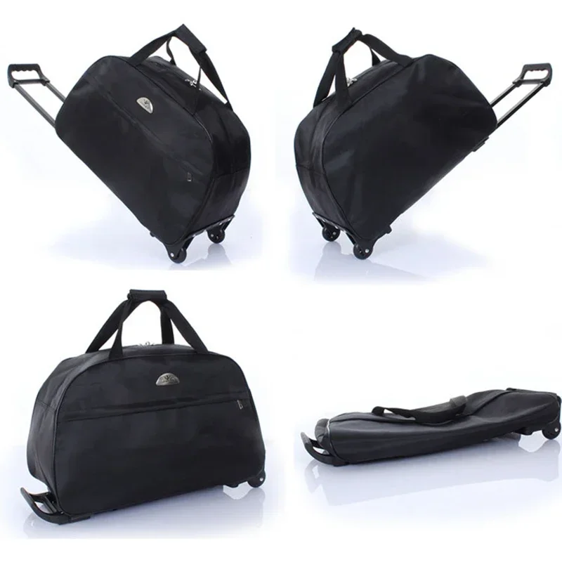 Rolling Luggage Trolley Trolley Bag Business Short-trip Luggage Rolling Bag Waterproof Fashion Men Women Travel Bags With Wheels