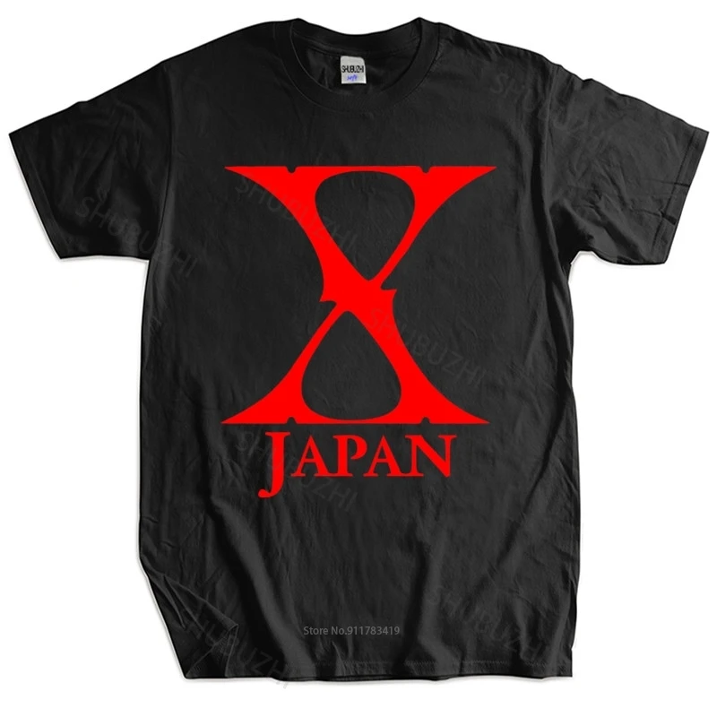 Men Cotton T Shirt Summer Brand Tshirt x japan Xjapan concert