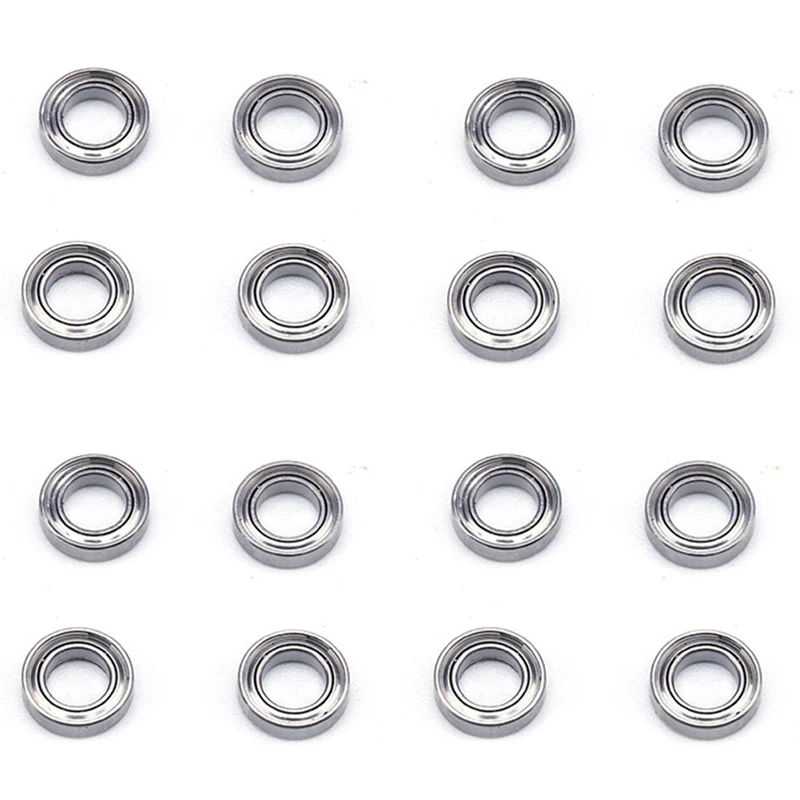 

16Pcs 144001-1296 Bearing For Wltoys 144001 1/14 4WD RC Car Spare Parts Upgrade Accessories,167X1.8