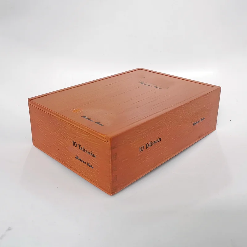 

Classic Cigar WoodeBox Moisturizing Cedar Wood Humidor 10 Talisman Cigar Storage Box Cigarette case