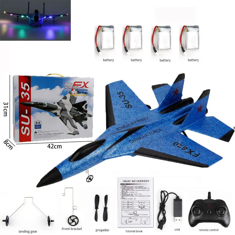 Blue four Battery