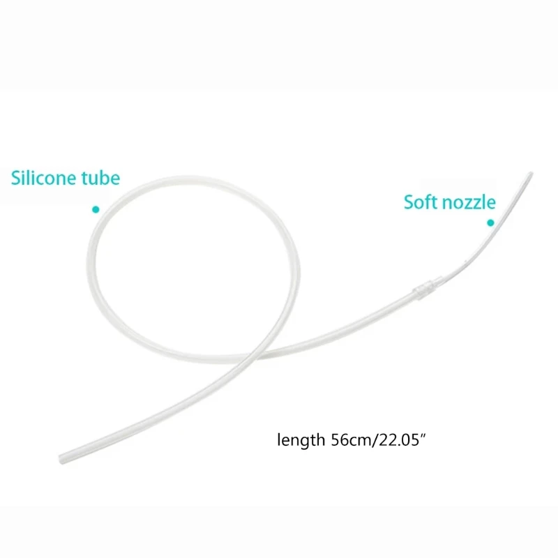 Food Grade Silicone Tube Baby Breast Pump Accessories Baby Weaning Nursing Assistant Tube Baby Breast Pump Lactation Aid 6