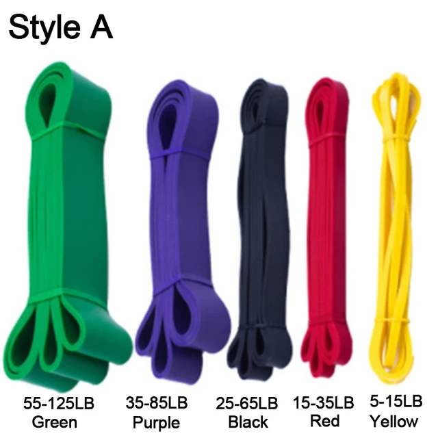 Elastic Resistance Training Bands Set 1
