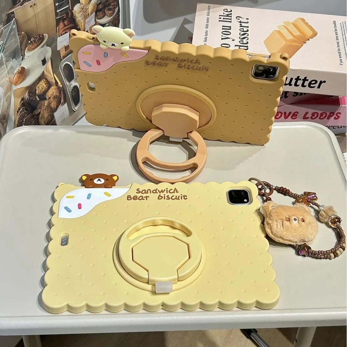 3D Cartoon Rilakkuma Tablet Case