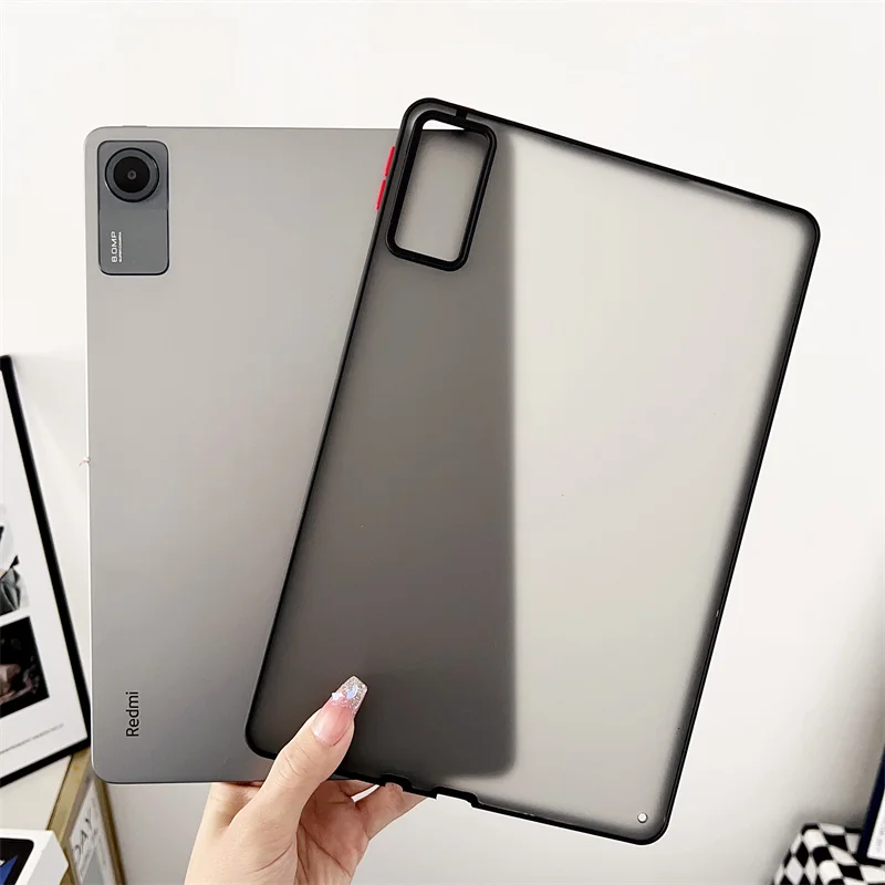 

Matte Back Cover For Redmi Pad SE 11 Inch 2023 Case Transparent Hard PC Protection Shockproof Capa Fundas For Xiaomi RedmiPad SE