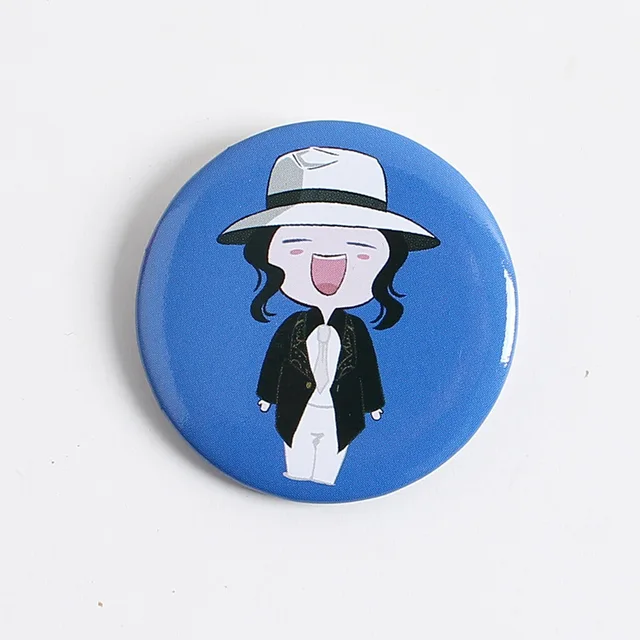 Anime Second element Q Version Badge Bar Butterfly Endure Tanjirou Fugang Yi Yong Shan Yi Yan Column Pendant Anime Peripheral XZ-2212-B8