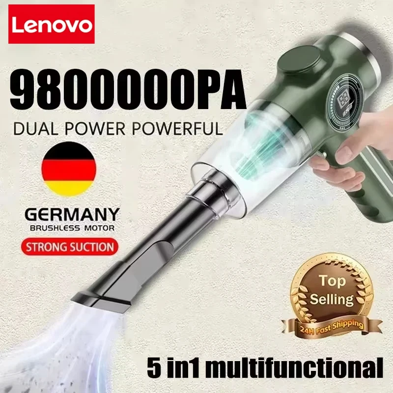 Автомобильный пылесос Lenovo Wireless 5, обзор, отзывы, характеристики, купить