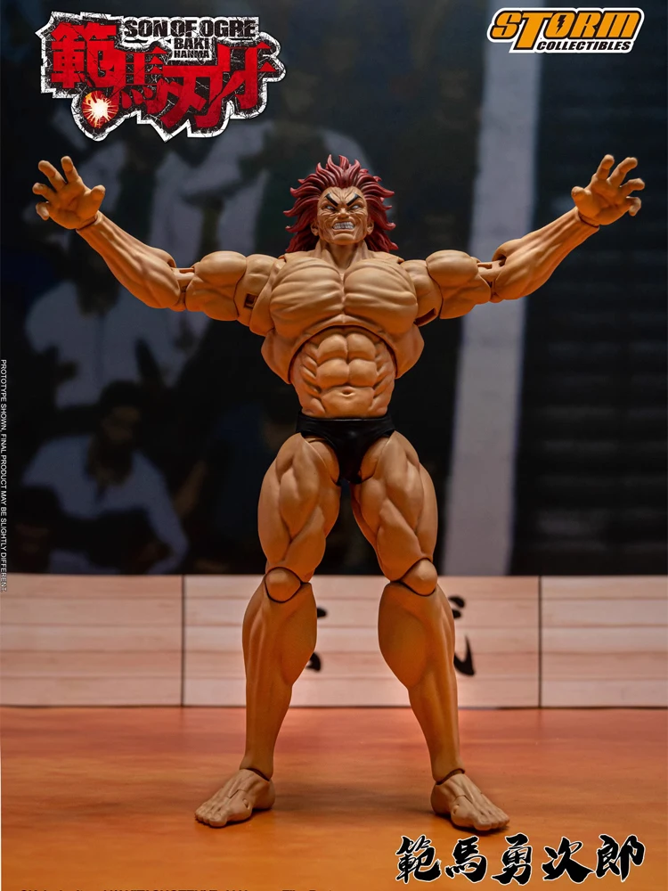 

Original Storm Toys St 1/12 Blade Tooth Series Yujiro Van Ma New Stock Anime Action Figure Collectible Models Toy
