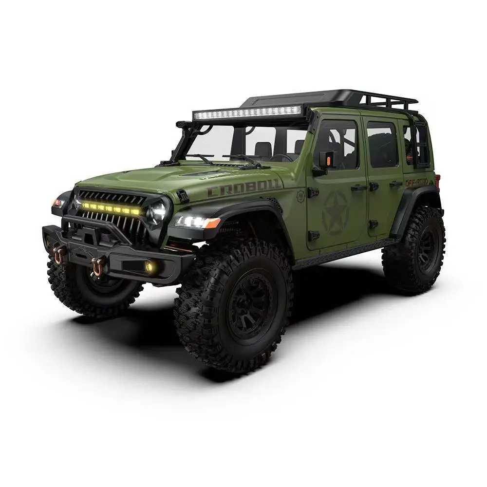 리라노 MK07 V2 에디션 1:7 랭글러 락 크롤러 RC카 듀얼 속도 전후방 차동장치 브러시리스 버전