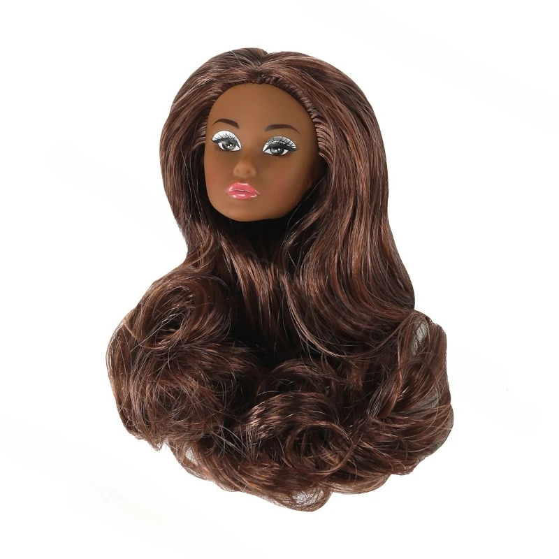 1 Stück Kopf 1/6 Supermodel Puppenkopf passend für 32 cm Supermodel Zubehör Spielzeug für Mädchen – Detail 6