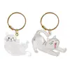 Cat Hair Storage Box Hanging Cat Keychain Pendant Backpack Cat Bag Hanging Decor Pet Hair Storage Cute Keychain Pet Souvenirs 5