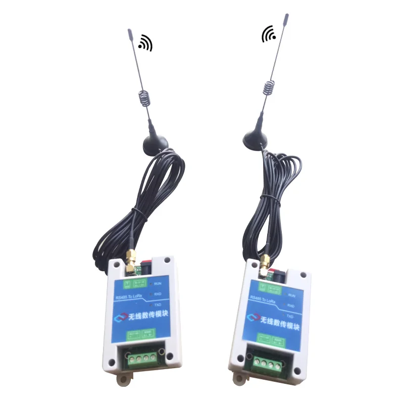 Módulo de Transmissão de Dados sem Fio Transceptor Transparente Comunicação Remota Lora433m Rs485 Porta Serial Rádio