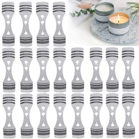 10/20pcs Kitchen Accessories Metal Candle Wicks Holder Centering Device Candle Making Kit Melt Core Auxiliary Tool Supplies Wax 1