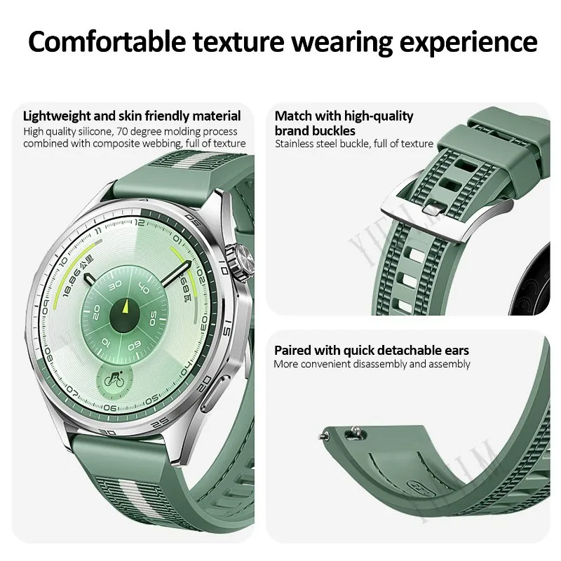 Enhanced Composite Woven 22mm Watch Strap - Premium Official Bracelet WatchBand