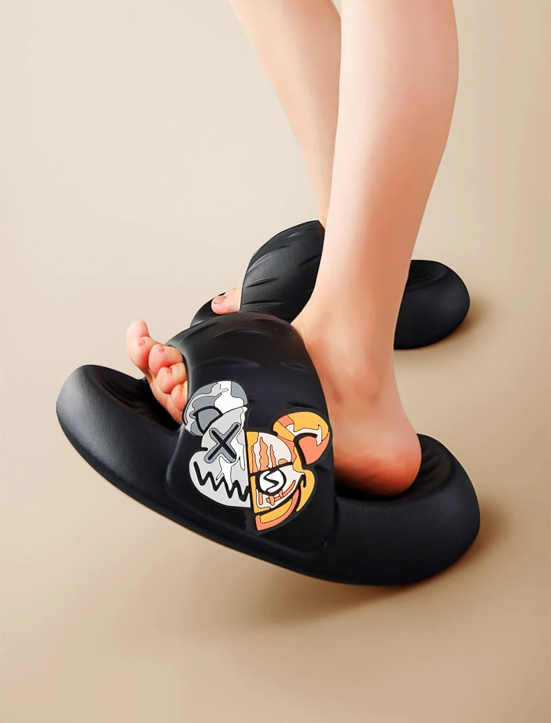 Unisex Dead Mouse Bathroom Slides - true-deals-club