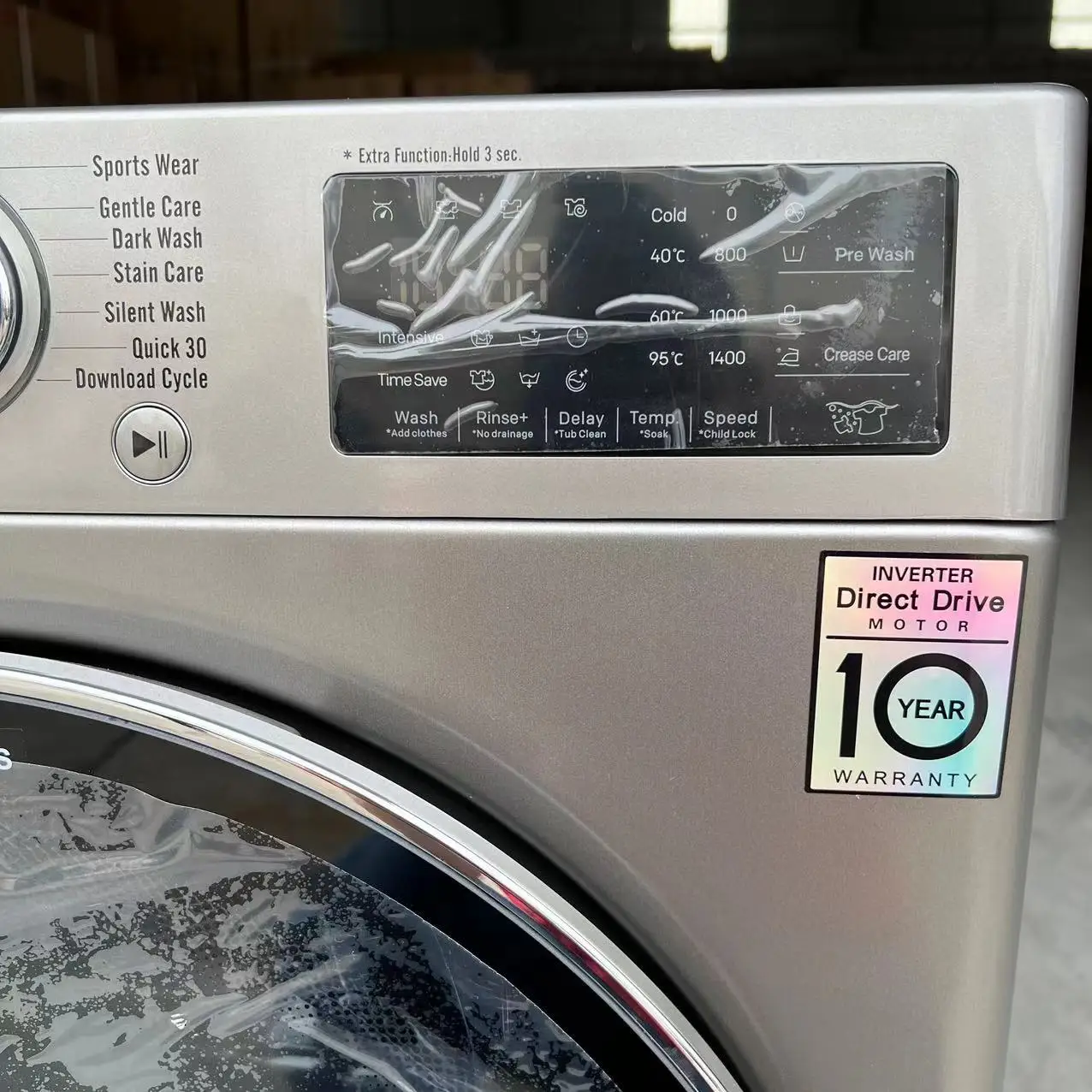 10kg Fully Automatic Washing Machine Function Single Tube Front-loaded Portable Large10kg Wash Cloth Washing Machine 6
