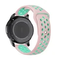 Pink teal green