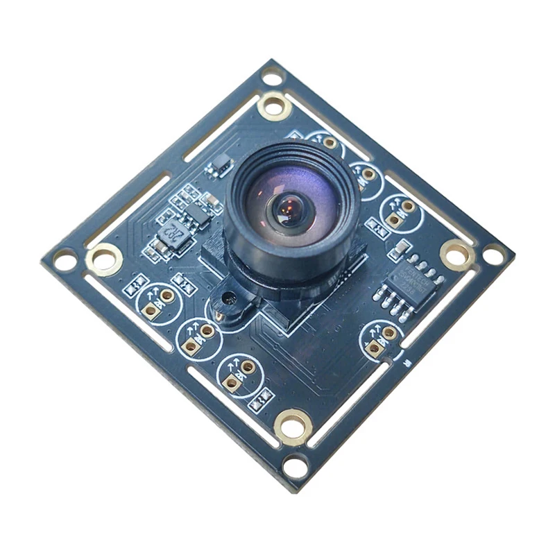 OV9732 1MP Camera Module 100 Degree MJPG/YUY2 Adjustable Manual Focus 1280x720 PCB Board with 2M Cable for WinXP/7/8/10/Linux