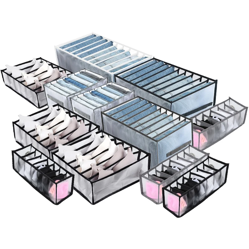 Underwear Socks Storage Box Wardrobe Clothing Organizer Drawer