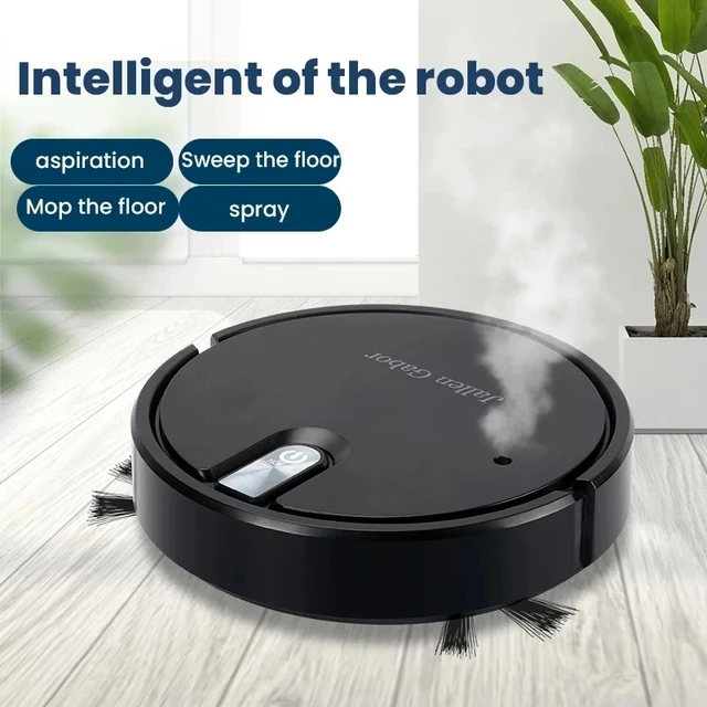 5-in-1 Wireless Smart Robot Vacuum Cleaner Multifunctional Super Quiet Vacuuming Mopping Humidifying For Home Use Home Appliance 2