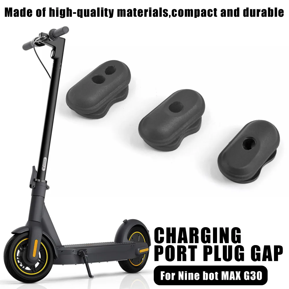 Electric Scooter Silicone Plug for Segway Ninebot Max G30 G30D Power  Charger Line Hole Cover Case Dust Plug Rubber Accessories