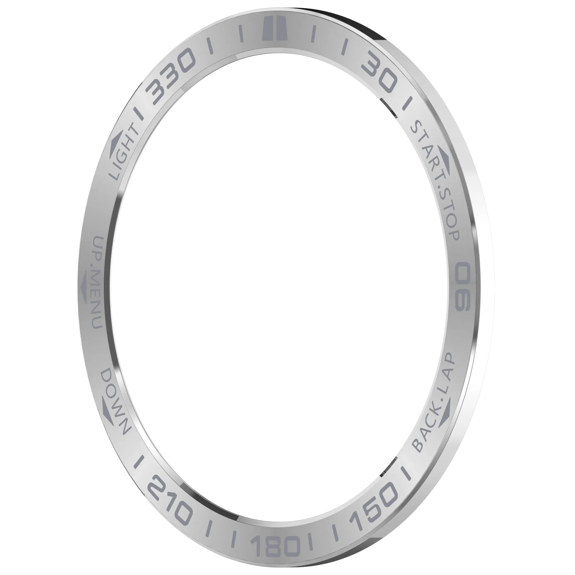 Sleek Metal Ring Bezel Protective Case